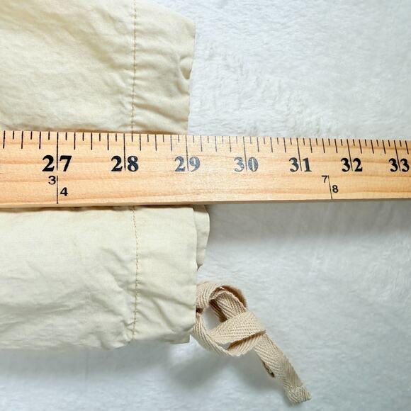 BDG Urban Outfitter Peyton Straight Leg Utility Capri Pants Size S/P Beige NWT - Picture 9 of 9